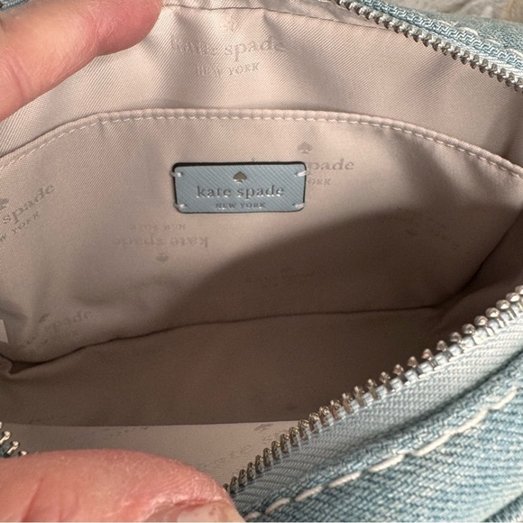 Kate Spade Oh Snap Denim Camera crossbody adjustable bag,perfect 4 shopping 🛍️ - Picture 7 of 10